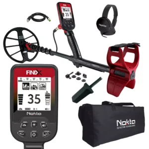 Detector de metales Nokta FINDX Pro Sumergible y batería de litio - Kit accesorios de regalo!