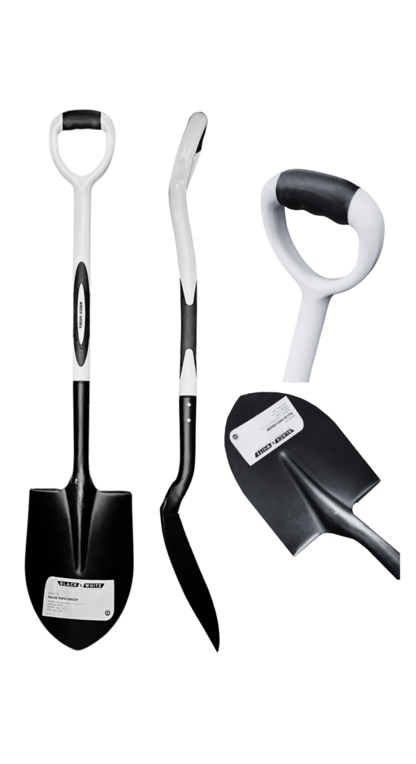 Pala Fibra De Vidrio y Punta Corazón de acero de 1.8mm