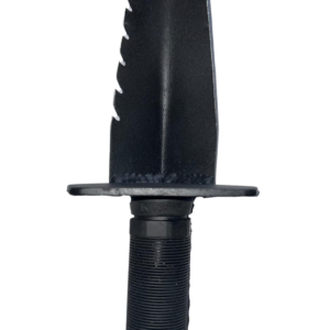 Digger - Cuchillo en cuña con funda de cuero