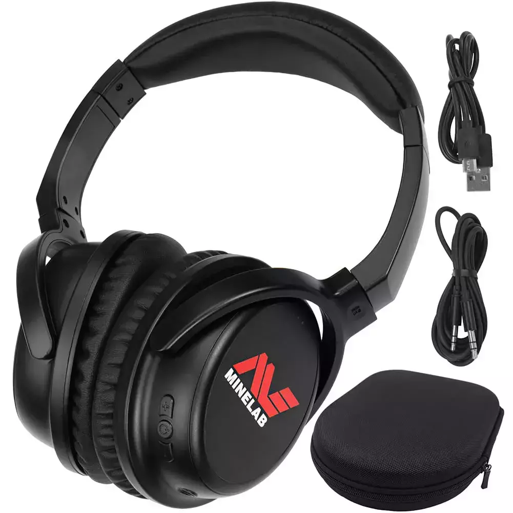 Auriculares inalámbricos Bluetooth de baja latencia Minelab ML 85 para Xterra, Equinox y Manticore